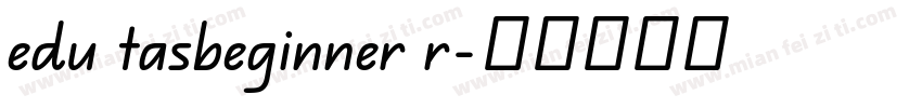 edu tasbeginner r字体转换